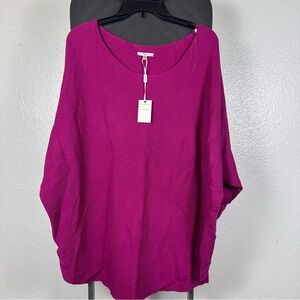 Vila Milano | Elegant Fuchsia Blouse
